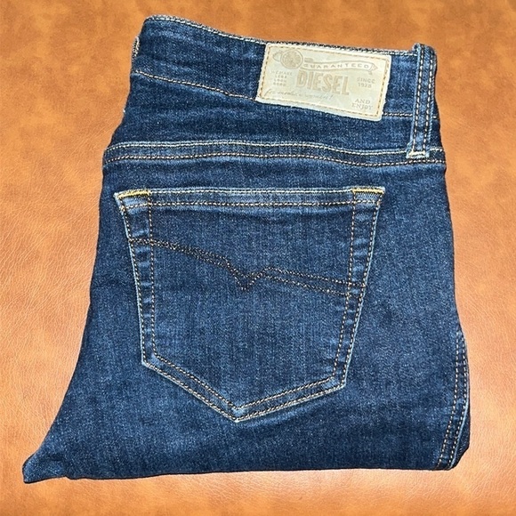 Diesel Industry Super Slim Skinny Low Waist Size 28 - Picture 3 of 16